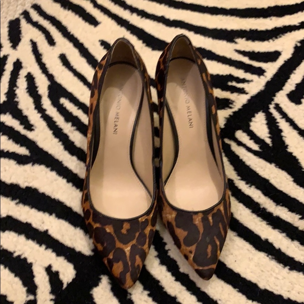 Antonio Melani calf hair heels